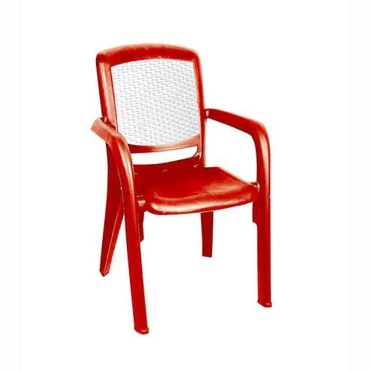 صندلی دسته دار دورنگ مدل 887 ناصر پلاستیک