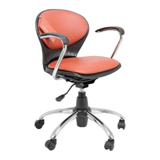 صندلی کارمندی N108 گردون با دسته رویه کوبی شفق