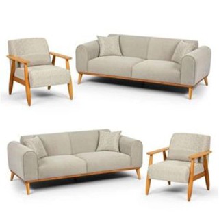 مبل راحتی هشت نفره شاهان دکور مدل هوگو