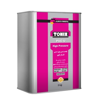 چسب پی وی سی تونیکس 3 کیلویی