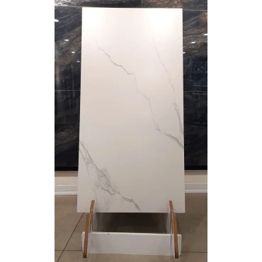 سرامیک پرسلان سعدی مدل سنتورینی 60 در 120 طرح کلکته مات و براق