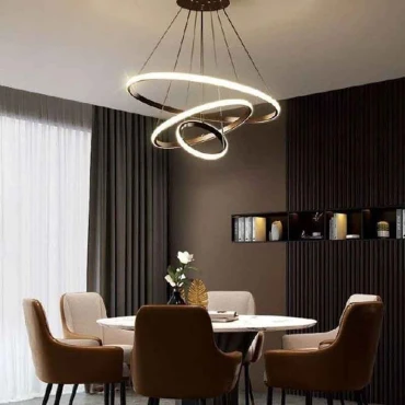 لوستر مدرن مدل کهکشانی 3 تیکه