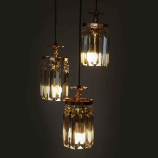 لوستر سقفی 3 شعله نخل