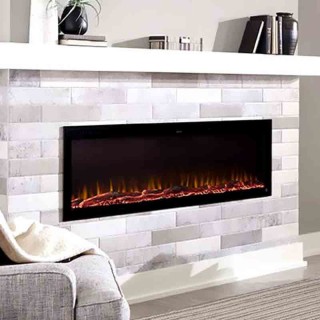 شومینه برقی لوکس حاشیه باریک 120