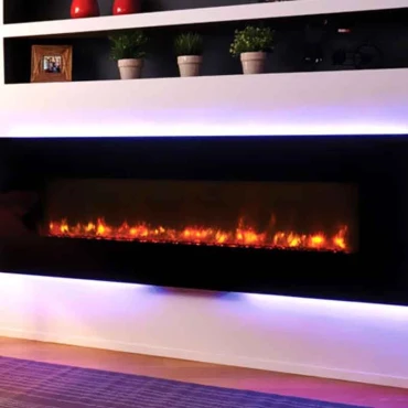 شومینه برقی بدون هیتر سایز 54×120