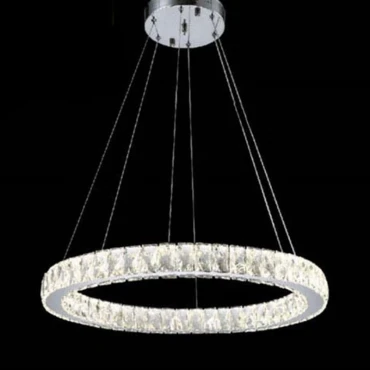 لوستر مدرن آویزی تک حلقه سایز 40 سانتی متر