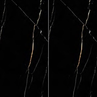 سرامیک 60×120 نانو پولیش ایفا سرام مدل آریزو مشکی 11 میل