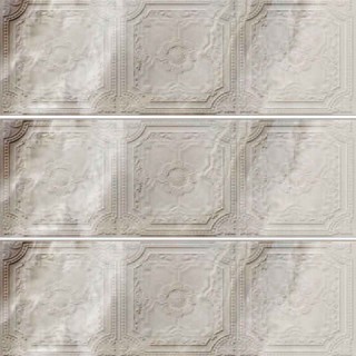 سرامیک 40×120 پولیش تبریز مدل بیاند برجسته رنگ عاج دکور