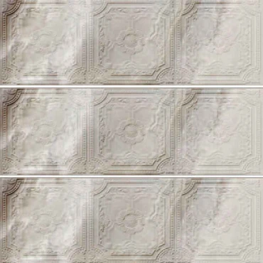 سرامیک 40×120 پولیش تبریز مدل بیاند برجسته رنگ عاج دکور