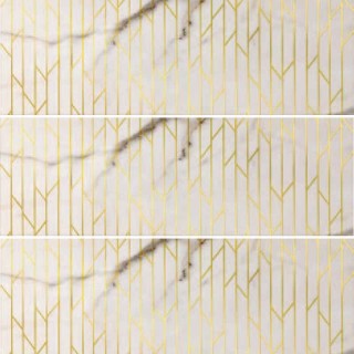 سرامیک 40×120 پولیش تبریز مدل دیاموند طلایی دکور