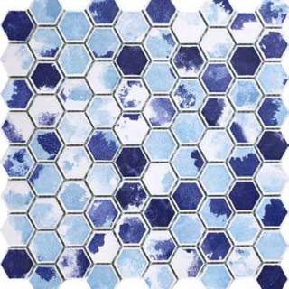 سرامیک استخری 3.3×3.3 البرز مدل SGA URS Abrangi شش گوش