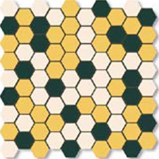 سرامیک استخری 3.3×3.3 البرز مدل SGA URS 20 شش گوش