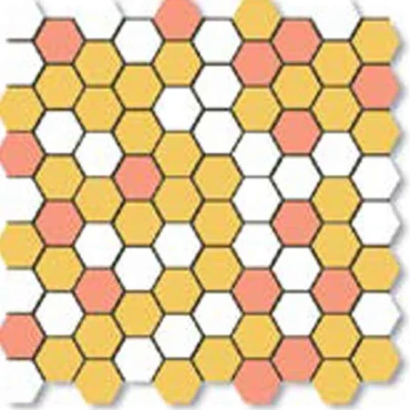 سرامیک استخری 3.3×3.3 البرز مدل SGA URS 18 شش گوش