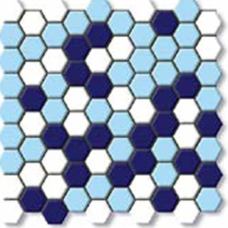 سرامیک استخری 3.3×3.3 البرز مدل SGA URS 17 شش گوش