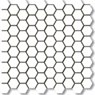 سرامیک استخری 3.3×3.3 البرز مدل SG White 01 شش گوش