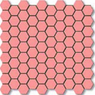 سرامیک استخری 3.3×3.3 البرز مدل SG Pink 04 شش گوش