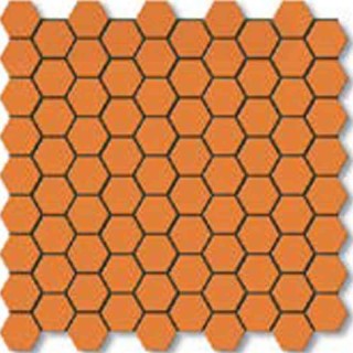 سرامیک استخری 3.3×3.3 البرز مدل SG Orange 02 شش گوش