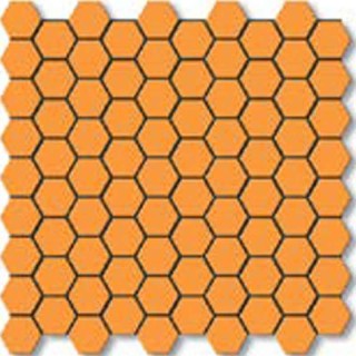 سرامیک استخری 3.3×3.3 البرز مدل SG Orange 01 شش گوش
