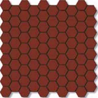 سرامیک استخری 3.3×3.3 البرز مدل SG Brown 04 شش گوش