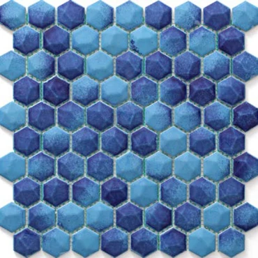 سرامیک استخری شیشه ای 3.3×3.3 چیتا مدل URS 74 شش گوش