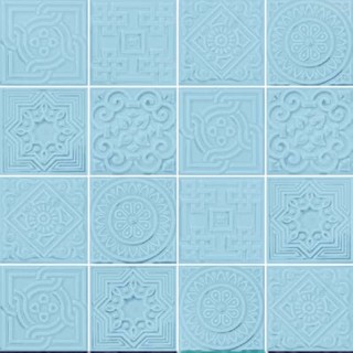 سرامیک استخری کارتیر 7.5×7.5 چیتا مدل Blue 02