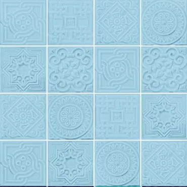 سرامیک استخری کارتیر 7.5×7.5 چیتا مدل Blue 02