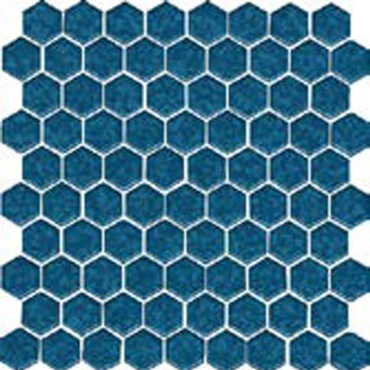 سرامیک استخری کارلوف 3.3×3.3 چیتا مدل Blue 91 شش گوش