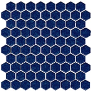 سرامیک استخری کارلوف 3.3×3.3 چیتا مدل Blue 92 شش گوش