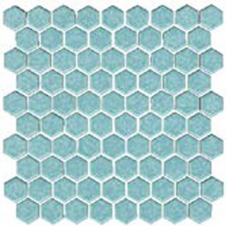 سرامیک استخری کارلوف 3.3×3.3 چیتا مدل Blue 93 شش گوش