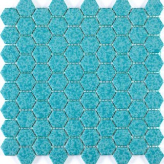 سرامیک استخری ونگوک 3.3×3.3 چیتا مدل Green 81 شش گوش