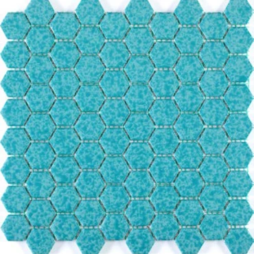 سرامیک استخری ونگوک 3.3×3.3 چیتا مدل Green 81 شش گوش