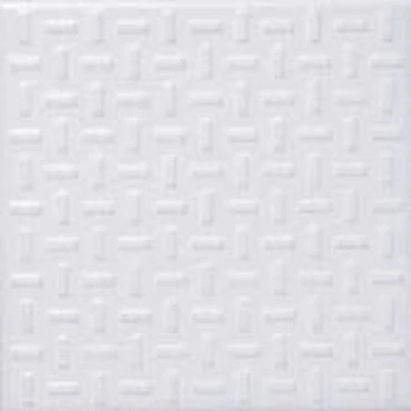 سرامیک 20×20 البرز مدل آگرین سفید برجسته