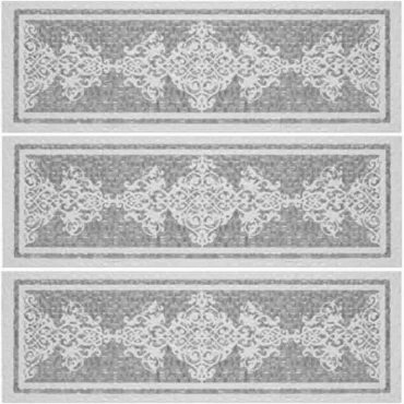 سرامیک 20×60 البرز مدل پاریس نقره ای دکور