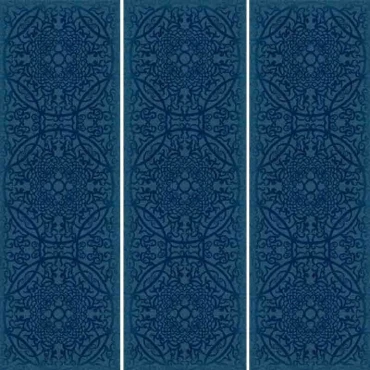 سرامیک 20×60 البرز مدل کاترین آبی دکور 45