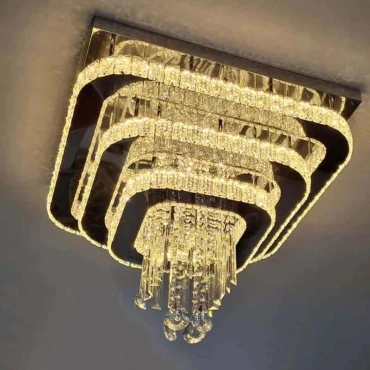 لوستر سقفی مدرن طرح اطلس سایز 60 cm