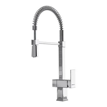 شیرآلات آشپزخانه شودر آتلانتیک فنری | کروم