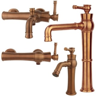 شیرآلات راسان - مدل الیزه - RASSAN ELISE - رز گلد مات