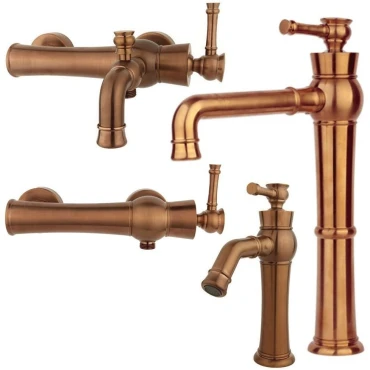 شیرآلات راسان - مدل الیزه - RASSAN ELISE - رز گلد مات