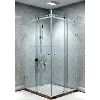 ست کابین دوش ال - استیل مات