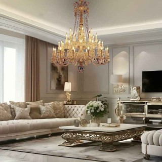 لوستر باکارات 12 شاخه