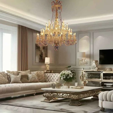 لوستر باکارات 12 شاخه