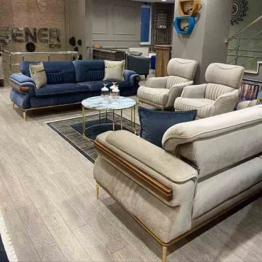 مبل نیم ست لوییس 5 نفره