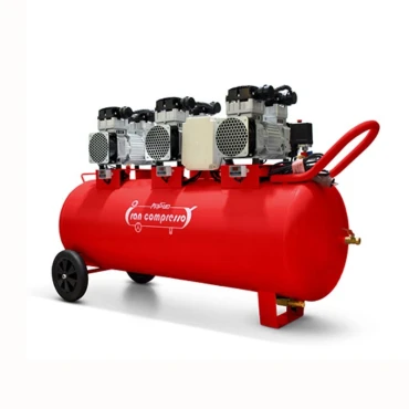 پمپ باد صنعتی 400 لیتری اویل فری سایلنت (1600w*3)