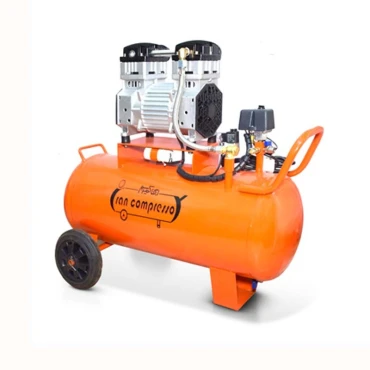 پمپ باد 60 لیتری سایلنت (دارای موتور 1600 وات سفارشی)