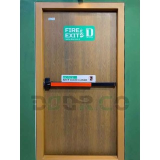 درب ضد حریق چوبی MFR12