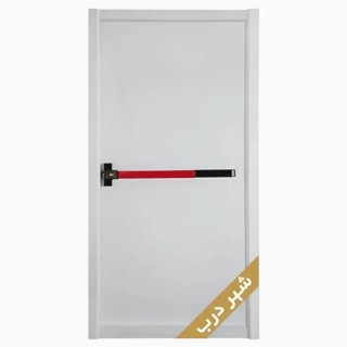 درب ضد حریق سفید