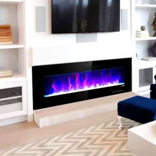 شومینه برقی سنگ سیلیس سایز 120×54