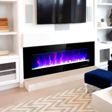 شومینه برقی سنگ سیلیس سایز 120×54