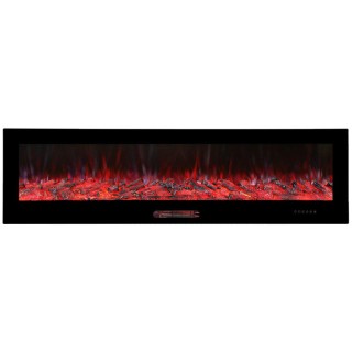 شومینه برقی دیواری مدل 180 با طراحی مدرن