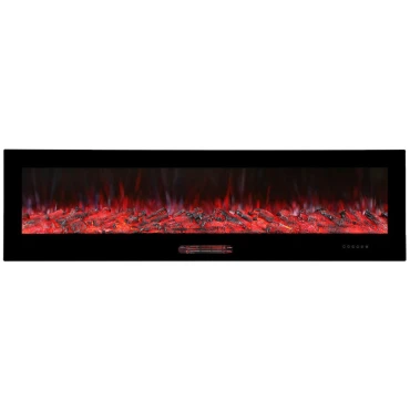 شومینه برقی دیواری مدل 180 با طراحی مدرن